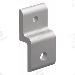 Panel Retainer: For Std Panel, Anodized, Silver, Aluminum, Inch, Faztek 10 Series, 2 Mounting Holes (MPN 10AC7810). Key specifications — Brand: FAZTEK; Includes Fasteners: No; Finish: Anodized; Material: Aluminum; Product Type: Panel Retainer; Compatible Series: 10 Series.