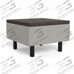 SAFCO PRODUCTS Modular Seating Table: Light Gray, 24 in Overall Wd, 24 in Overall Dp, 1 Compartments (MPN MITBL1DT15ASNT). Key specifications — Brand: SAFCO PRODUCTS.
