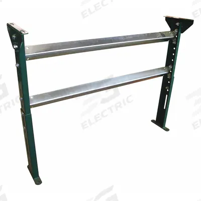 ASHLAND CONVEYOR Conveyor Support Stand: For 31 in Between Frame Wd, 55 in Min. Ht - Permanent Mount H-Style Conveyor Support Stands