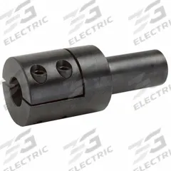 CLIMAX METAL PRODUCTS Step Up Adapter: 1 in Input Bore Dia, 2 in Input Bore Dp, 4 3/4 in Overall Lg (MPN SUA-100). Key specifications — attr665018: Steel; attr85401: CLIMAX METAL PRODUCTS.