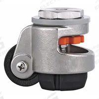APPROVED VENDOR Stem Caster: 2 in Wheel Dia., 1 in Wheel Wd, Nylon, 550 lb Load Capacity, Plain (MPN WMS-60S). Key specifications — Brand: APPROVED VENDOR; Thread Size: M12; Roll Up: Swivel with Brake.