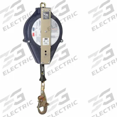 DBI-SALA Self Retracting Lifeline: Harness Stainless Steel Swivel Snap Hook, 50 ft Line - Mounted SRLs