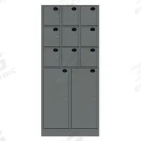 SENTINEL Law Enforcement Evidence Locker: Non-Pass-Through Backing, Slam Latch, 11 Compartments (MPN 11AA-NPT). Key specifications — Brand: SENTINEL; Product Ships: Assembled; Color: Gray.