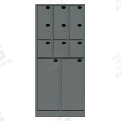 SENTINEL Law Enforcement Evidence Locker: Non-Pass-Through Backing, Slam Latch - Standard Evidence Storage Lockers