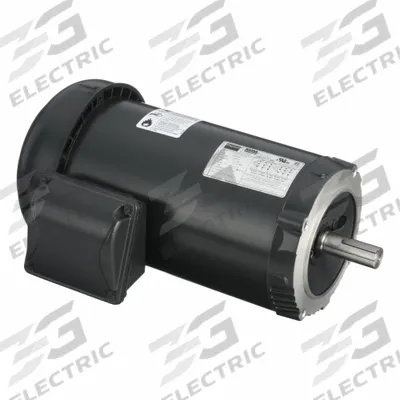 Dayton General Purpose Motor: C-Face Mount, Totally Enclosed Fan Cooled, 3 hp - C-Face 3-Phase General Purpose AC Motors