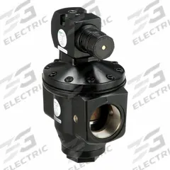 SPEEDAIRE Compressed Air Regulator: Zinc, 2 in NPT, 2,000 cfm, 5 psi to 150 psi, Nonrising (MPN 4ZM12). Key specifications — attr111664: No; attr111400: Heavy Duty; attr111627: SPEEDAIRE.