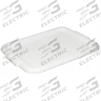 CRESTWARE Bus Tub Lid: For BT5WH/BT7WH, White, 1 in Overall Ht, 15 3/4 in Overall Wd, Plastic, Solid (MPN BTLIDWH). Key specifications — Color: White; Perforated/Solid Lid: Solid; Product Type: Bus Tub Lid; Brand: CRESTWARE; Compatible Container Manufacturer Part Number: BT5WH; Material: Plastic; NSF Certified: Yes.