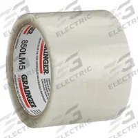 GRAINGER Packaging Tape: 1.8 mil Tape Thick, 3 in x 55 yd, LD, 24 PK (MPN 105978). Key specifications — Brand: GRAINGER; Tape Series: LD.