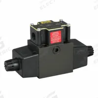 PARKER Hydraulic Directional Valve: 28 gpm Max Flow Rate, D05 NFPA Size, Three Positions, Manifold (MPN D3W001CNYK5). Key specifications — attr1018253: PARKER; attr1018274: D05; attr1018283: Manifold; attr1018249: D3W001CNYK5; attr1018289: D3W.