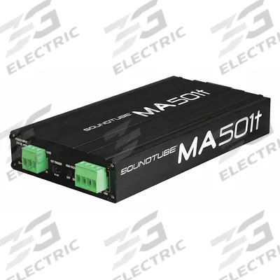 SOUNDTUBE Amplifier: Single Euroblock Balanced/Unbalanced RCA Input, Euroblock Output - Audio Amplifiers