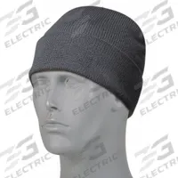 REFRIGIWEAR Hat: Watch Cap, Black, Universal, Hat, Acrylic/Wool, Ears/Head, Cuffless Beanie (MPN 0045RBLKOSA). Key specifications — Includes Lining: Yes; Style: Watch Cap; Lining Material: Polypropylene; Areas Covered: Head; High Visibility: No; Color: Black; Material: Acrylic/Wool; Garment Type: Hat.