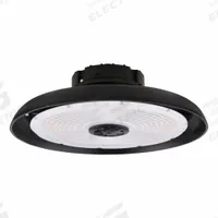ALBEO Round High Bay: 15,000 lm_18,000 lm_24,000 lm, 3500K/4000K/5000K, 15 ft – 40 ft Mounting Ht (MPN PRC1108SOQVSTAQW). Key specifications — Color Temperature: 3500K; Voltage: 120 to 347V AC; LED Replacement For: 175 to 450W HID; Brand: ALBEO.