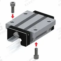 THK Linear Guide Carriage: For 28 mm Rail Wd, Ball, HSR Type Std Guide, 35 mm Carriage Ht (MPN HSR30C1SSC1). Key specifications — Carriage Material: Carbon Steel; Roller Material: Carbon Steel; Size: 30; Brand: THK; Features: Light Preload; Type: HSR Type Standard Guide.