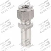 PARKER Compression Fitting Adapter: 1/2 in OD x 1/4 in OD Fitting Size, Compression x Compression (MPN 8TUR4-316). Key specifications — Compatible Fitting Brands: Parker A-LOK; Brand: PARKER.