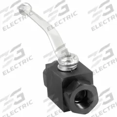 DYNAQUIP CONTROLS Manual Two-Way Ball Valve: 1 in, Carbon Steel, Straight, FNPT x FNPT, Three-Piece (MPN VAE2.A0 1). Key specifications — Brand: DYNAQUIP CONTROLS; Handle: Lever.