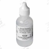 HACH Mineral Stabilizer Solution: 50 mL Volume, Bottle, 0, Solution, 2376626, 1. Key specifications — Brand: HACH; CAS Number: 0; Chemical Family Type: Solution; Container Type: Bottle; Manufacturer Part Number: 2376626; Product Type: Mineral Stabilizer Solution.