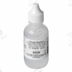 HACH Mineral Stabilizer Solution: 50 mL Volume, Bottle, 0, Solution, 2376626, 1. Key specifications — Brand: HACH; CAS Number: 0; Chemical Family Type: Solution; Container Type: Bottle; Manufacturer Part Number: 2376626; Product Type: Mineral Stabilizer Solution.