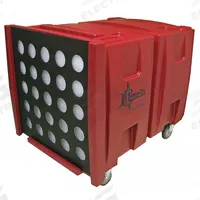 Air Scrubber: Polyethylene, Negative Air Pressure/Particulate Filtration, 2,700 cfm Max Airflow, Red (MPN G2112). Key specifications — Brand: NOVATEK; Includes Filter: Air Filter Included.