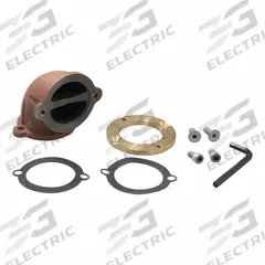 WATTS Vent Elbows: Air Gaps and Elbow, 522P30/522P31/793PG1/793PG2/793PG3/793PG5, Repair Part (MPN 909ELH). Key specifications — Compatible Valve Size: 2-1/2 in to 3 in; Compatible with Grainger Part No.: 522P30; Compatible with Series: 909 ELH; Compatible with Mfr. Model No.: 2-1/2 - 3 009/LF909.