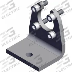 SMC Foot Bracket: Foot Mount Type, Fits 40 mm_63 mm Bore Dia, 60 mm Overall Lg, CK-L04. Key specifications — attr947439: CK-L04; attr1171502: Foot.