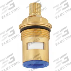 KISSLER Cartridge: For Gerber Ceramic Cartridge Series, Use with Cold Water, Brass, Brass (MPN 86-986). Key specifications — Compatible Series: Gerber Ceramic Cartridge; For Water Temperature: Cold; Compatible Brand: Gerber; Product Type: Cartridge; Includes: (1) Cartridge; Material: Brass.