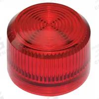 EATON Pilot Light Lens: 30 mm Panel Mounting Hole Dia, Red, Fresnel, Incandescent/LED, 10250T (MPN 10250TC1N). Key specifications — Brand: EATON; Compatible with Series: 10250T; Lens Material: Plastic.