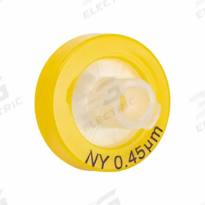 GLOBE SCIENTIFIC Syringe Filter: Non-Sterile, 0.45 um Pore Size, 10 mL Max Capacity - mL - Non-Sterile Syringe Filters