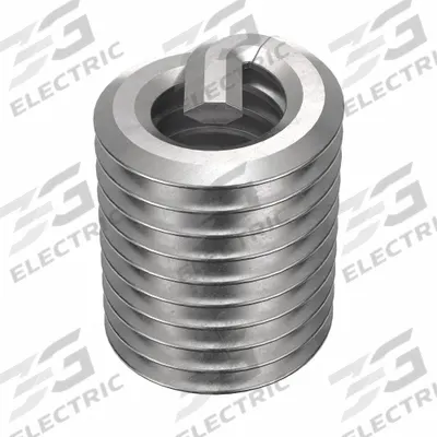 HELI-COIL Helical Insert: Tanged Tang Style, Free-Running, M2-0.40 Thread Size, Plain - Free-Running Tanged Helical Inserts