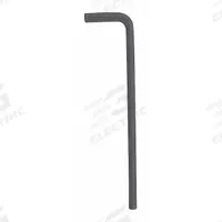 WESTWARD Hex Key: 0 Ball Ends, 8 mm Tip Size, Metric, Long, Alloy Steel, Black Oxide, L, 2 Tips (MPN 54TU94). Key specifications — attr1205521: WESTWARD; attr1205526: Black Oxide.