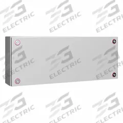 RITTAL Enclosure: Light Gray, Steel, 7 in x 19 in x 5 in, NEMA 1/12/3R/4, Solid Cover (MPN 1505000). Key specifications — Color: Light Gray; Cover Style: Solid; Includes: Mini Cam Lock; NEMA Enclosure Rating: 3R; Brand: RITTAL.