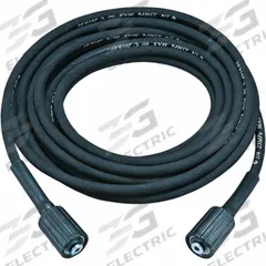 MAKITA Pressure Hose: Mfr Part # 126766-5, 16 ft Overall Lg, Compatible with Grainger Part # 412GA9. Key specifications — Compatible with Manufacturer Model Number: GWH01; Product Type: High‑Pressure Hose; Manufacturer Part Number: 126766-5.
