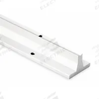 THOMSON Pre-Drilled Linear Shaft Support Rail: 2 in Shaft Dia, 48 in Lg, Unfinished, Aluminum (MPN SR32-PDL48). Key specifications — attr111735: THOMSON; attr111741: Unfinished.