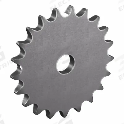 TRITAN Roller Chain Sprocket: No Hub, For Single Strands, 41, 21 Teeth, 3.355 in Pitch Dia - Size 41 Plain-Bore Roller Chain Sprockets