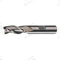 CLEVELAND Square End Mill: High Speed Steel, 3 Flute, 1" Mill Dia, 4" LOC, 6-1/2" OAL (MPN C39745)