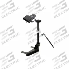 GAMBER-JOHNSON Computer Mount: Pedestal Computer Mount, Passenger Vehicles, Computers/Tablets, Black (MPN 7170-0142). Key specifications — Product Type: Pedestal Computer Mount; Compatible Devices: Tablets; Color: Black; Mounting Location: Passenger Seat; Includes: Universal Mounting Step; Features: Limited Lifetime Warranty; Compatible Vehicle Type: Passenger Vehicles.