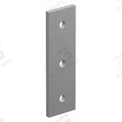 Straight Flat Plate: Straight Flat Plate, 45 Series, 6 mm x 42 mm x 135 mm, For 10 9/64 mm Slot Wd (MPN 45-4306). Key specifications — Material: Aluminum; Brand: 80/20; Finish: Anodized.