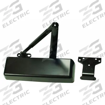 LCN Door Closer: Parallel/Std Mounting Type, Grade 1 - Heavy Duty, Bronze - Adjustable-Mount Door Closers