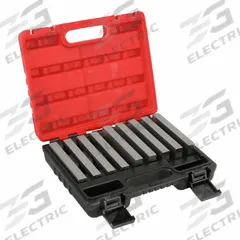 PALMGREN Vise Parallel Set: 18 Pc (MPN 9638976). Key specifications — Manufacturer Part Number: 9638976; Brand: PALMGREN; Includes: Storage Box.