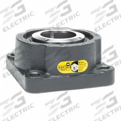 MOLINE BEARING 4 Bolt Flange Bearing: Spherical Roller, 1 1/2 in Bore, Cast Iron, Concentric Collar (MPN 19711108). Key specifications — Bore Type: Cylindrical; Brand: MOLINE BEARING; Lubricant Material: LC-2 Lithium Complex Grease; Mounting Bolt Size: 1/2 in; Split Housing: Not Split; System of Measurement: Inch.