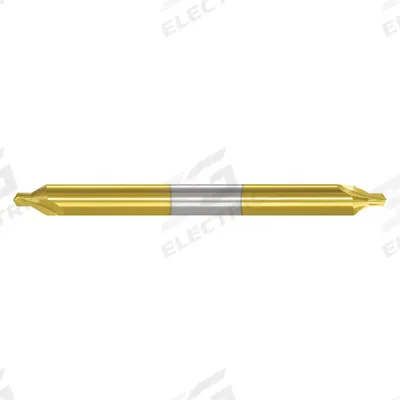APPROVED VENDOR Center Drill: Plain Type, #2, 60°, 4 in Overall Lg - Plain-Tip Center Drills