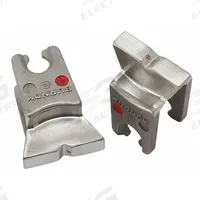 BURNDY Upper and Lower Crimping Die: 2 to 4/0 AWG Stranded Copper Lug, YA/YS, 1 Sizes, Copper (MPN W27VT). Key specifications — attr511073: YA; attr511072: Copper; attr473934: BURNDY; attr511069: Orange; attr542116: 2 to 4/0 AWG Stranded Copper Lug; attr511067: PAT600.