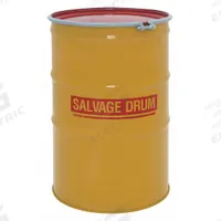 APPROVED VENDOR Salvage Drum: Steel, 96 gal, Bolt Ring, 16 ga / 16 ga / 16 ga, Salvage Drum, Steel (MPN HM9601). Key specifications — Drum Material: Steel; Drum Head Type: Open Head; UN Rating Solids: 1A2/X440/S; UN Rating Liquids: Not Rated; Drum Message Text: Salvage Drum; Closing Ring Material: Steel; For Holding: Solids; Brand: APPROVED VENDOR.