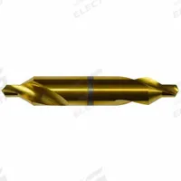 KEO Center Drill: Plain Type, #3, 60°, 2 in Overall Lg, TiN Coated Cobalt (MPN 906-000-795). Key specifications — Brand: KEO; End Type: Double End.