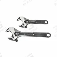 CRESCENT Adjustable Wrench Set: Alloy Steel, Black Phosphate, 1 1/2 in_1 1/8 in Jaw Capacity (MPN ATWJ2610VS). Key specifications — attr309359: Black Phosphate; attr309363: 6 in to 10 in; attr324924: CRESCENT; attr309358: Alloy Steel.