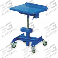 APPROVED VENDOR Mobile Workstand: Adj Ht, Steel, 20 in x 16 in, 330 lb Overall Load Capacity (MPN 2WTR3). Key specifications — Assembly: Fully Assembled; Wheel Type: Solid; Wheel Material: Polyurethane; Frame Material Finish: Powder Coated; Mobility: Casters; Height Adjustability: Adjustable Height; Caster Type: (4) Swivel Locking; ESD Safe: No.