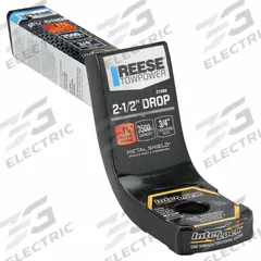 REESE Ball Mount: II, 3/4 in Compatible Ball Shank Dia, Ball Mounts Ball Mount, 9 7/8 in Overall Lg (MPN 21900). Key specifications — Material: Steel; Vehicle Class: II; Brand: REESE; Features: Hex Interlock; Finish: Powder Coated; Includes: Hex Interlock; Resistance Properties: Corrosion-Resistant.