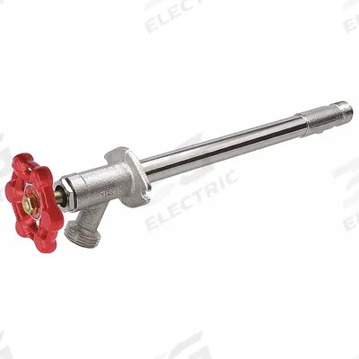 APPROVED VENDOR Sillcock: Handwheel, Brass, Chrome, Aluminum, 1/2 in Inlet Connection Size - Sillcocks