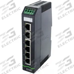 MURRELEKTRONIK Ethernet switch: Unmanaged, DIN Rail, 6 Ports, RJ45, 1000 mbps/Ethernet, IP20 (MPN 58814). Key specifications — Port Type: RJ45; Manufacturer Part Number: 58814; Brand: MURRELEKTRONIK; Features: Auto-Negotiation; IP Rating: IP20; Product Type: Ethernet Switch; Maximum Input Voltage: 30V DC; Mounting Location: DIN Rail.