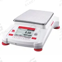 OHAUS Compact Bench Scale: 8,200 g Capacity, 0.1 g Readability, 0.1 g Repeatability, 0.2 g Linearity (MPN AX8201). Key specifications — Brand: OHAUS; Display Type: VGA Touchscreen.
