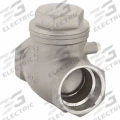 APPROVED VENDOR Swing Check Valve: Swing, Inline Valve Body, 1 1/2 in Pipe Size, Socket x Socket (MPN 4VMV5). Key specifications — Brand: APPROVED VENDOR.